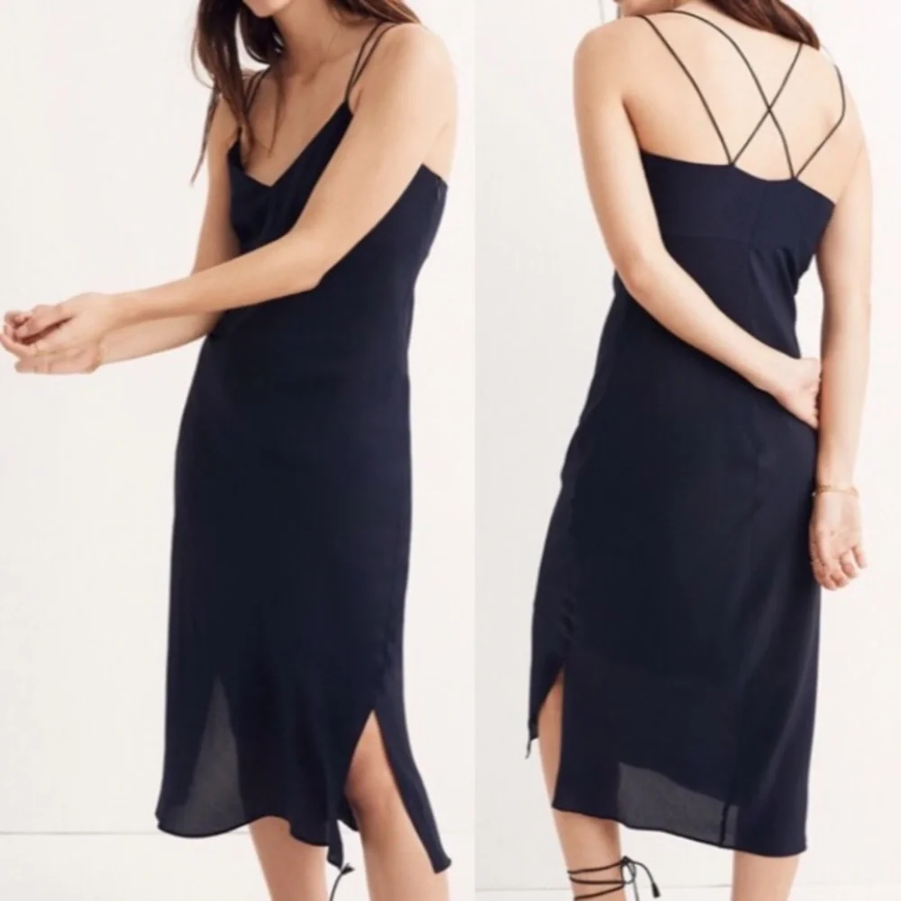 Madewell silk midi dress - Picture 1 of 8